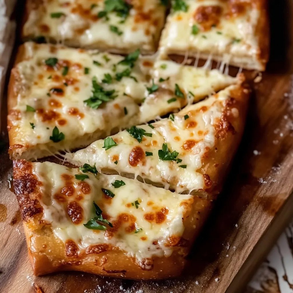 Cheesy Garlic Bread Recipe