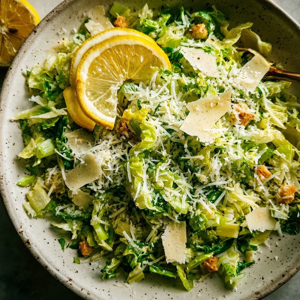 Celery Salad With Parmesan And Lemon