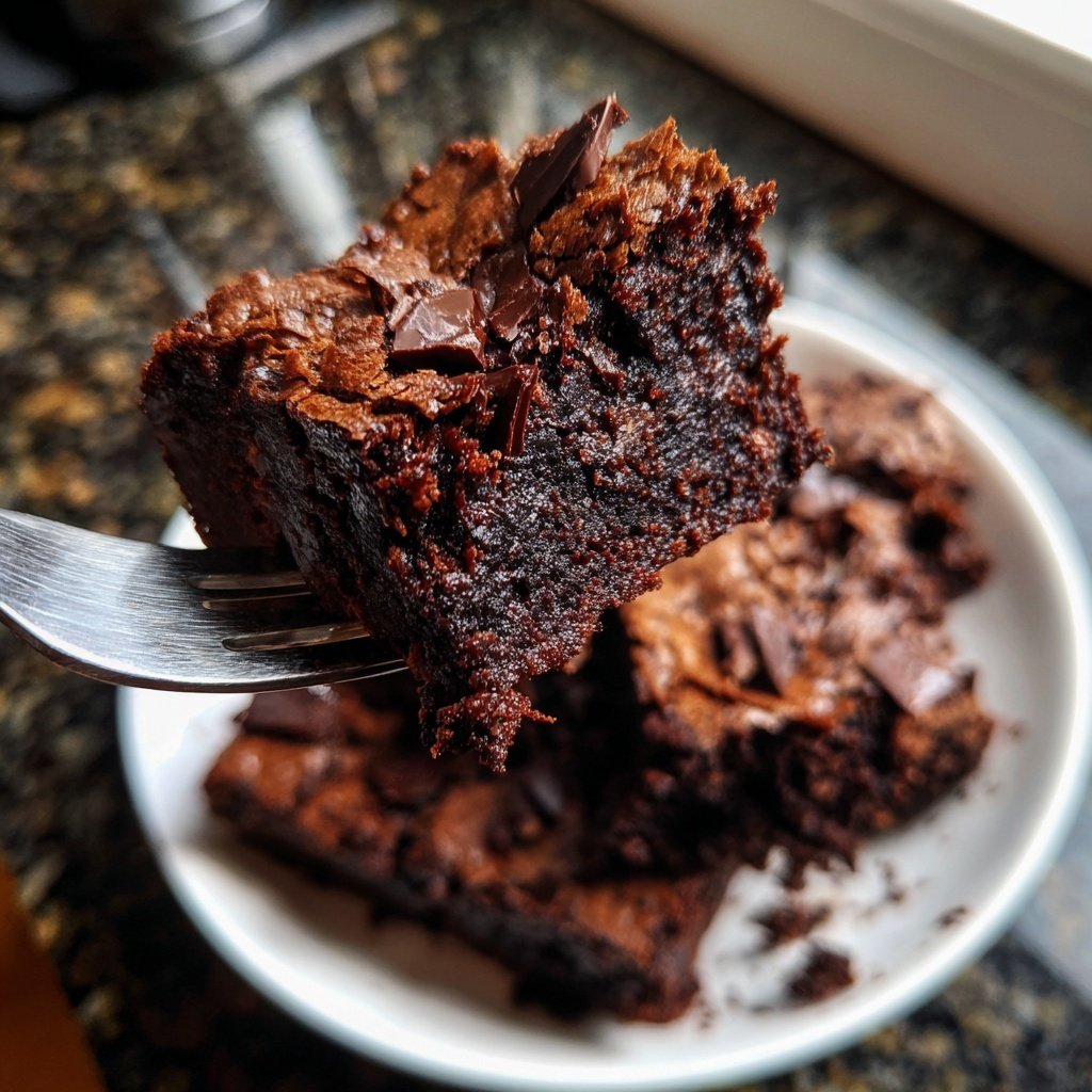 Sourdough Discard Brownies One Bowl