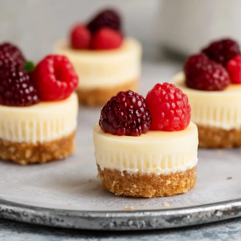 Easy Mini Cheesecakes