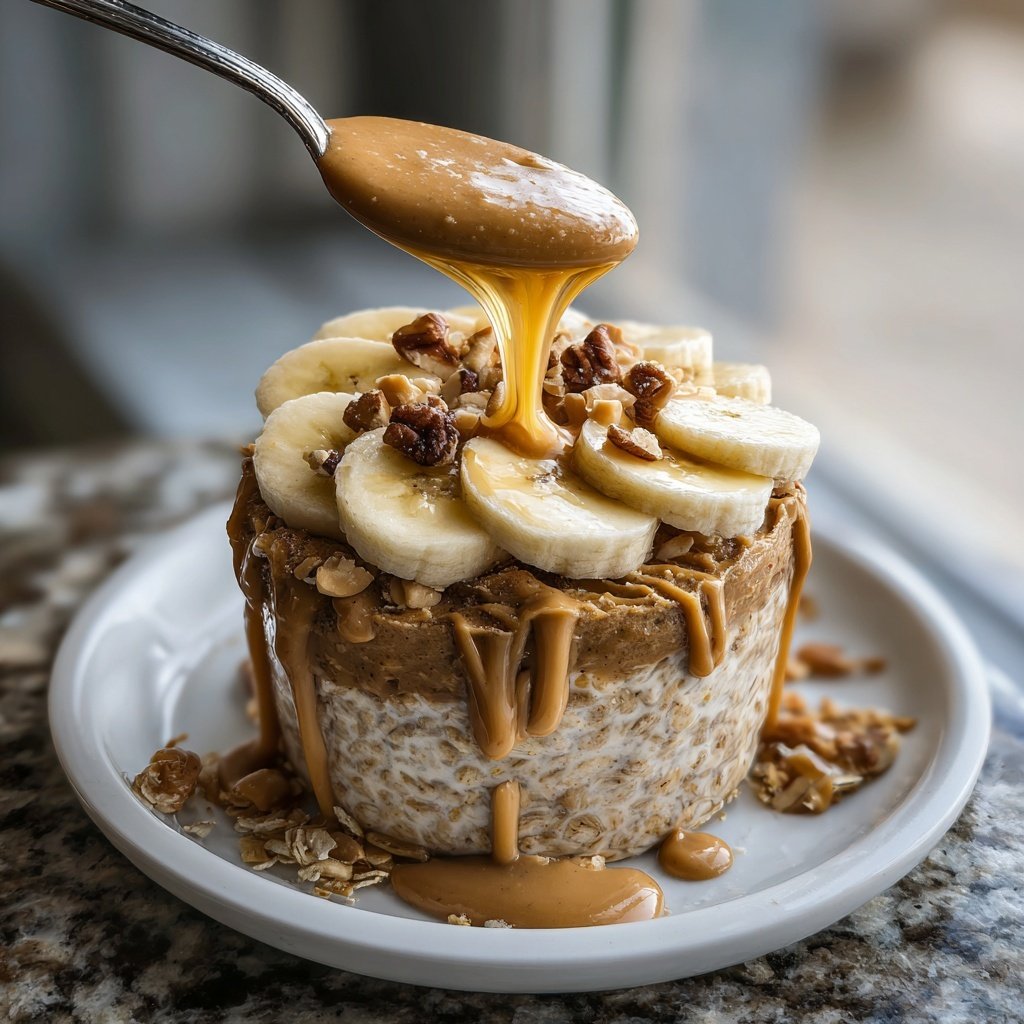 Overnight Oats with Peanut Butter