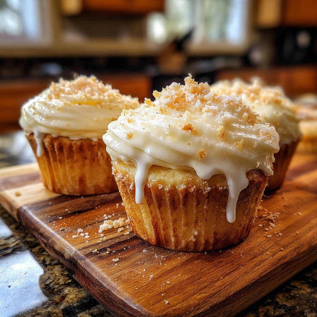 Vanilla Cream Filled Cupcakes