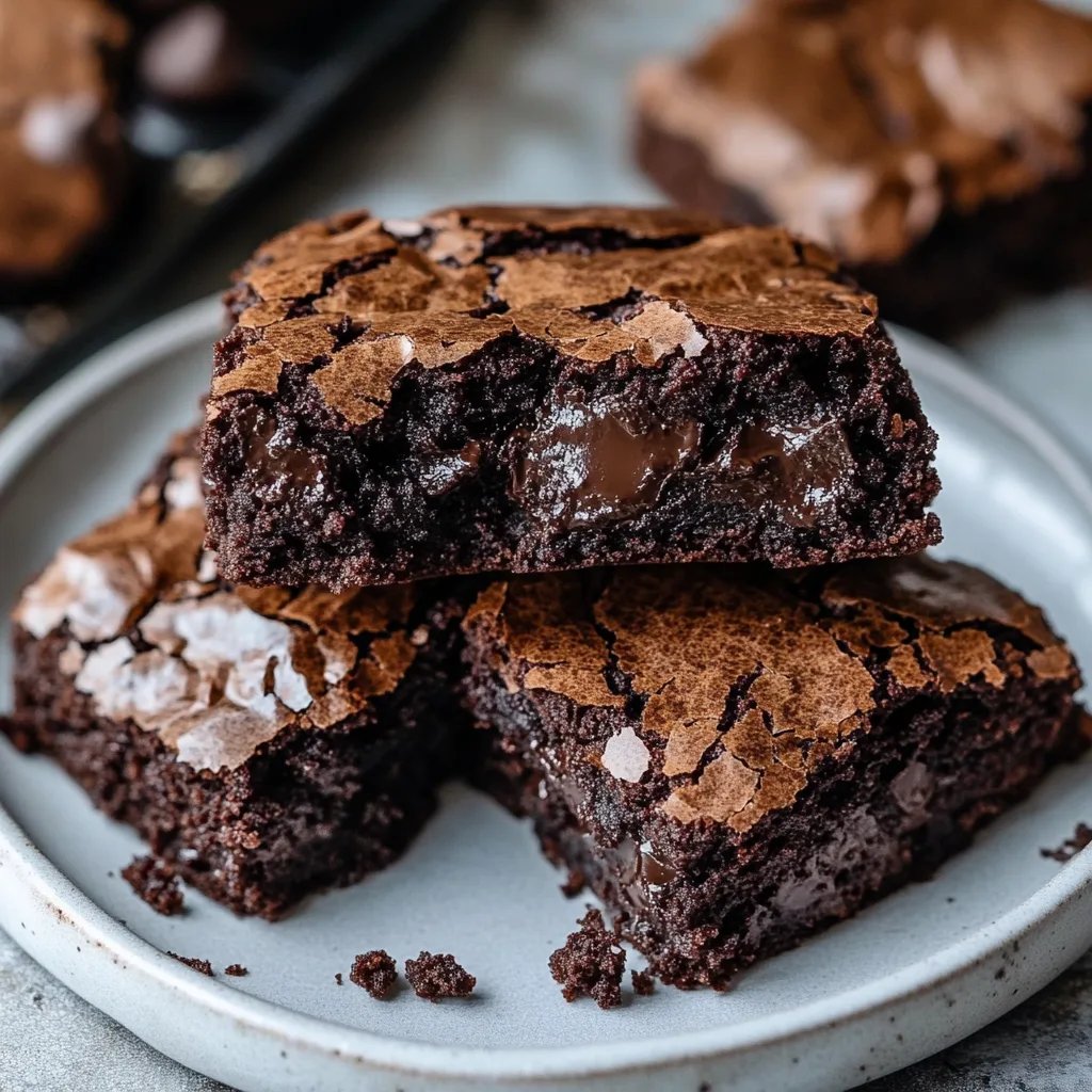 The Best Fudgy Chewy Brownies (Brookies)