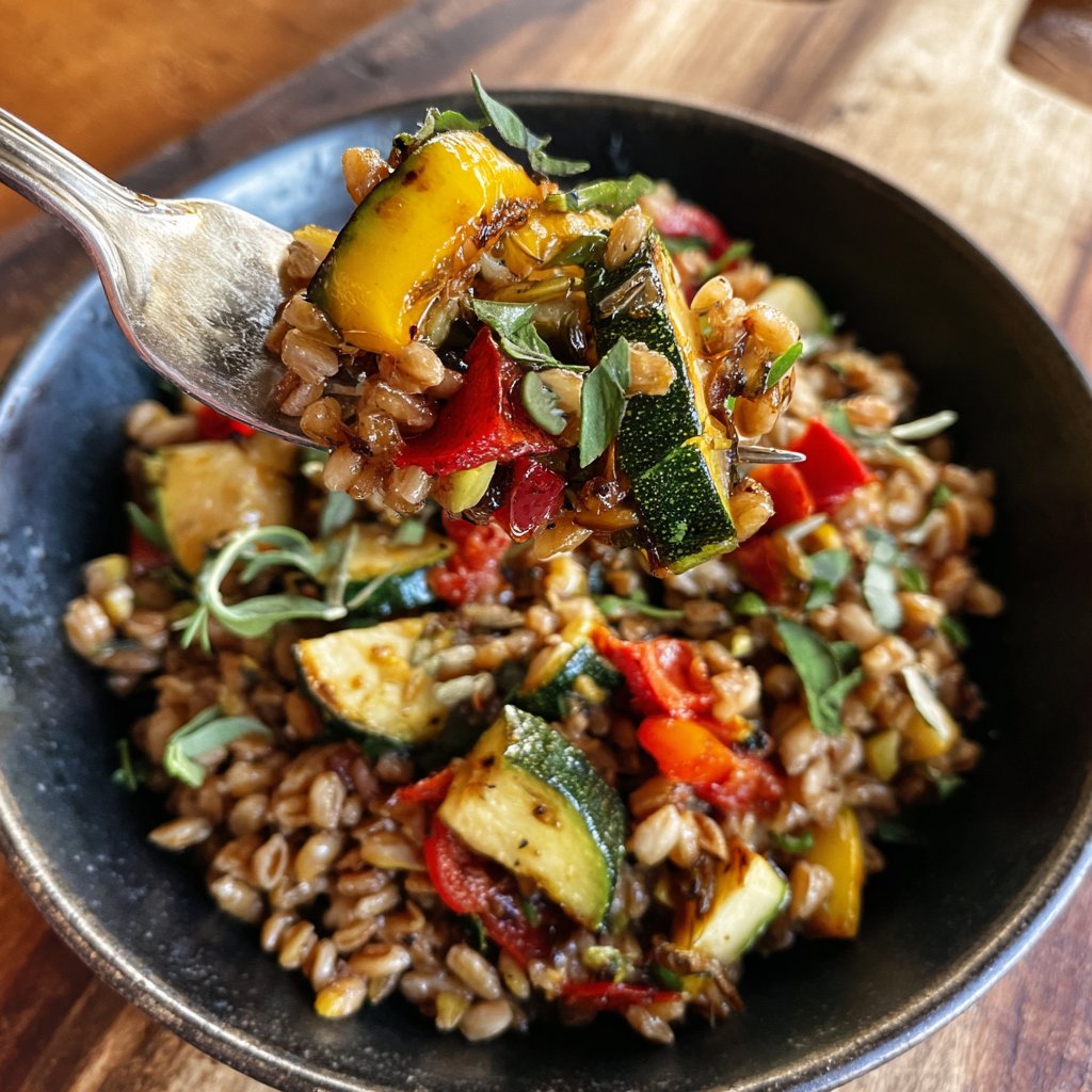 Herb Roasted Veggie Farro