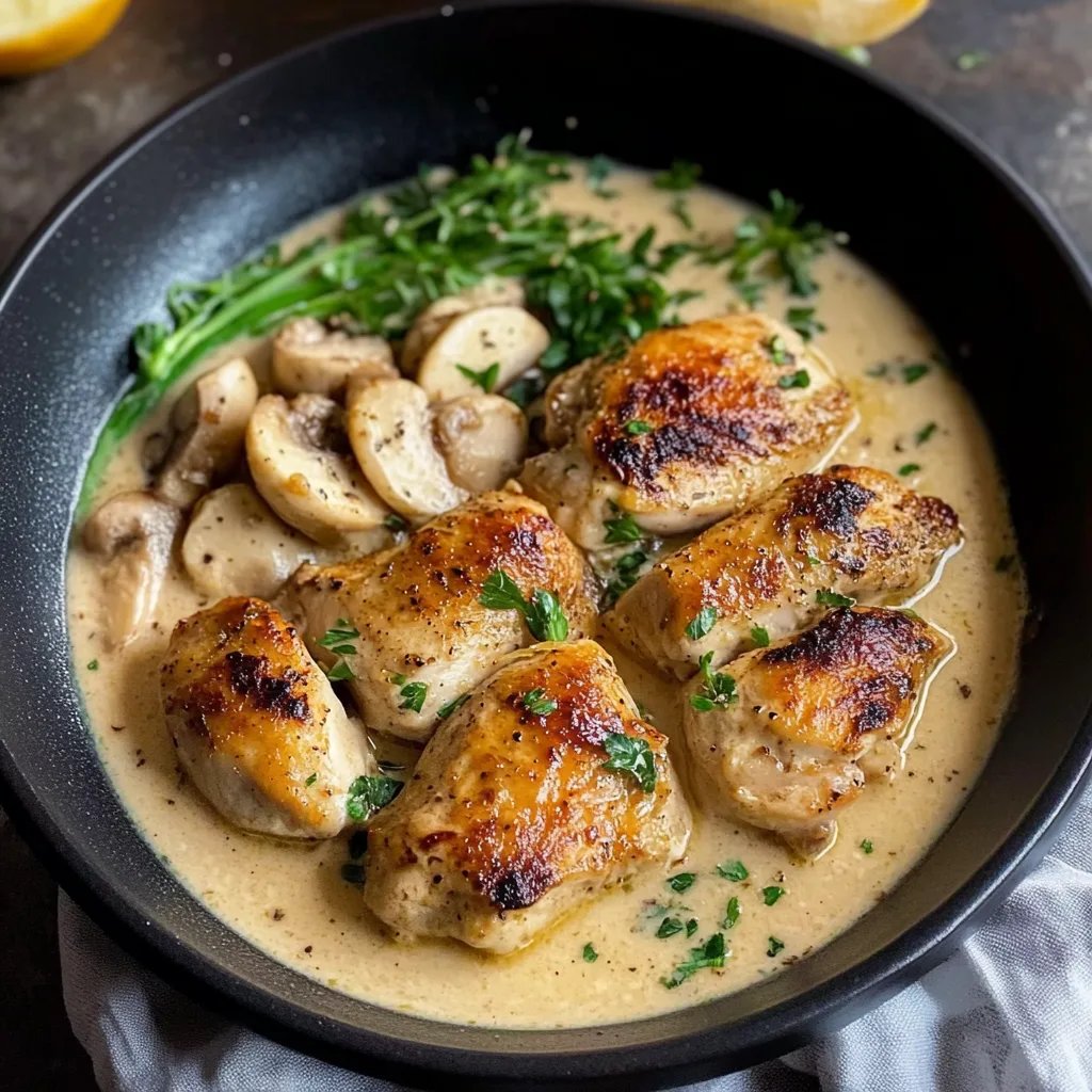 Creamy Garlic Chicken