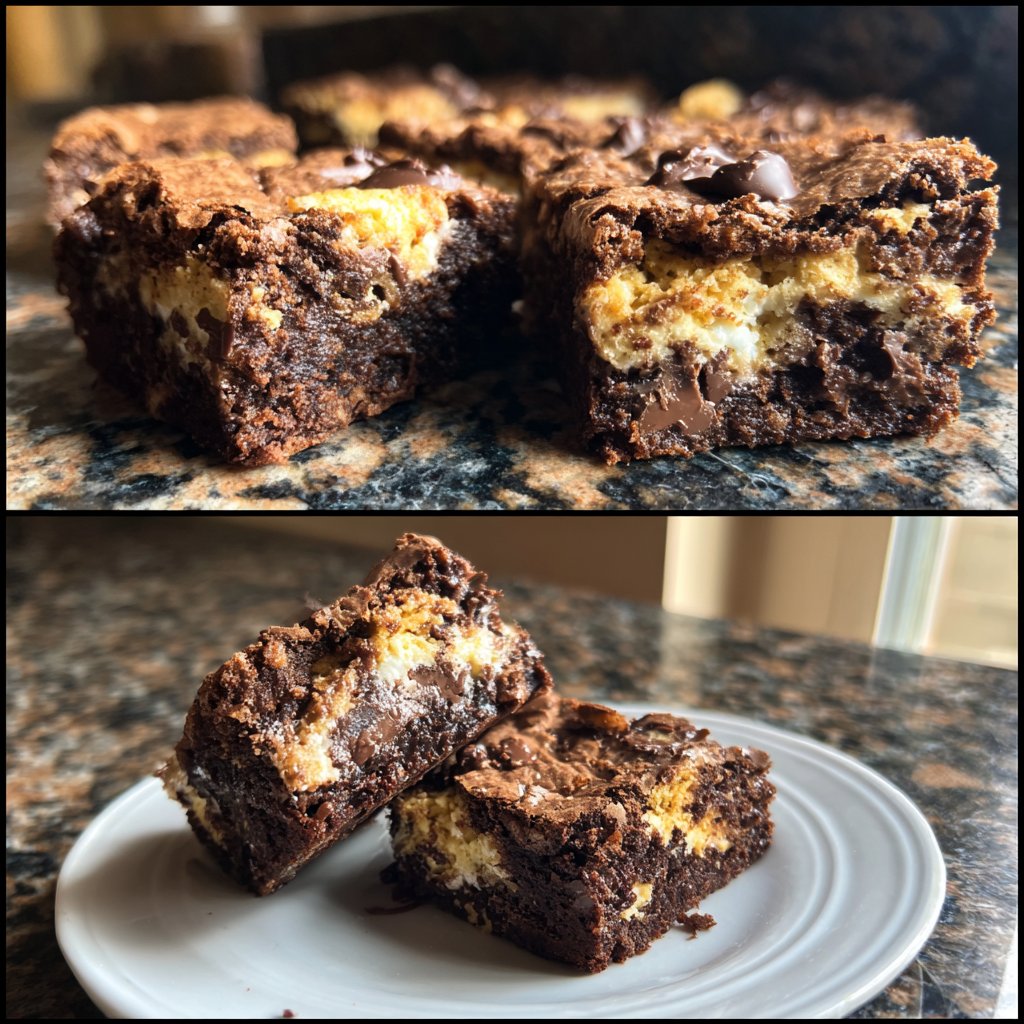 Fudgy Cottage Cheese Brownies