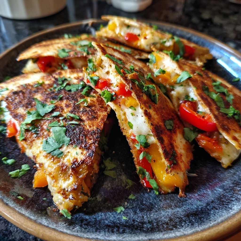 Super Bowl Veggie Quesadilla Bites