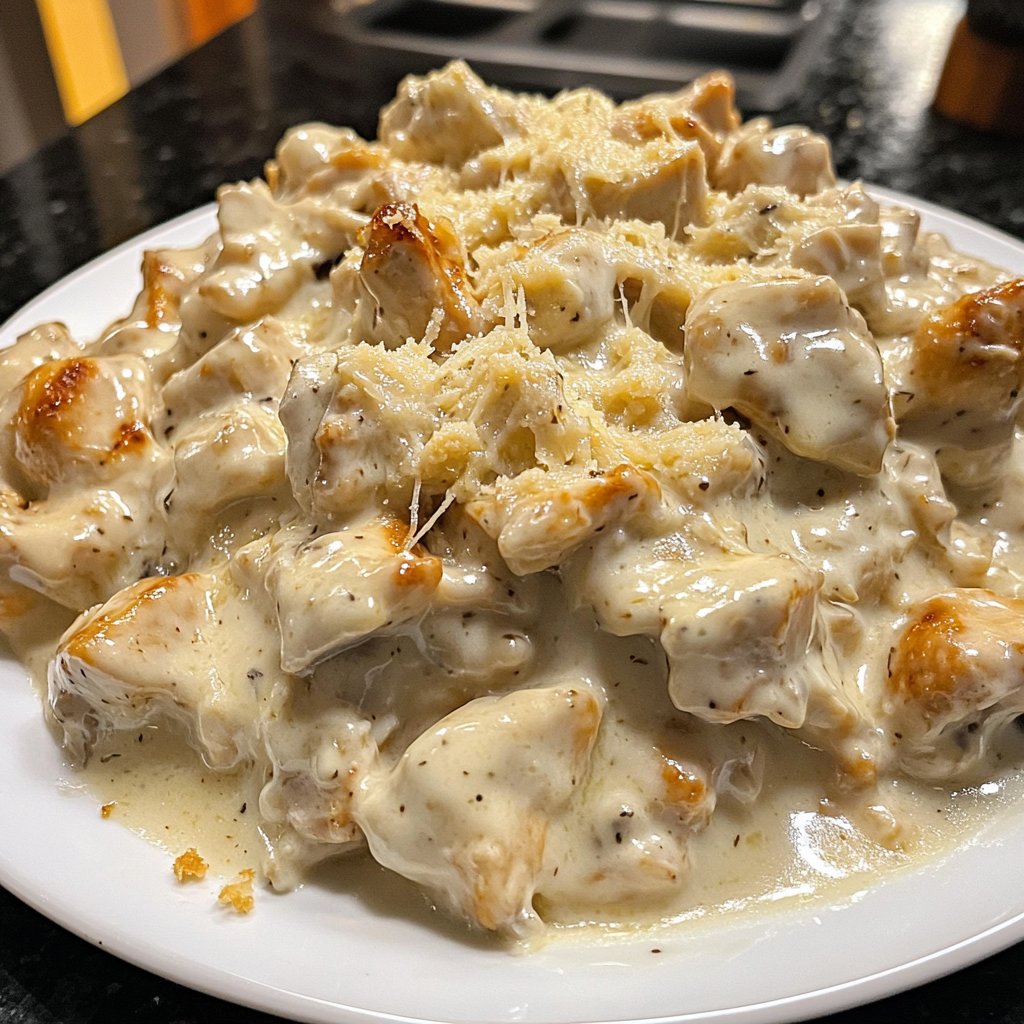 Cozy Crockpot Chicken Alfredo