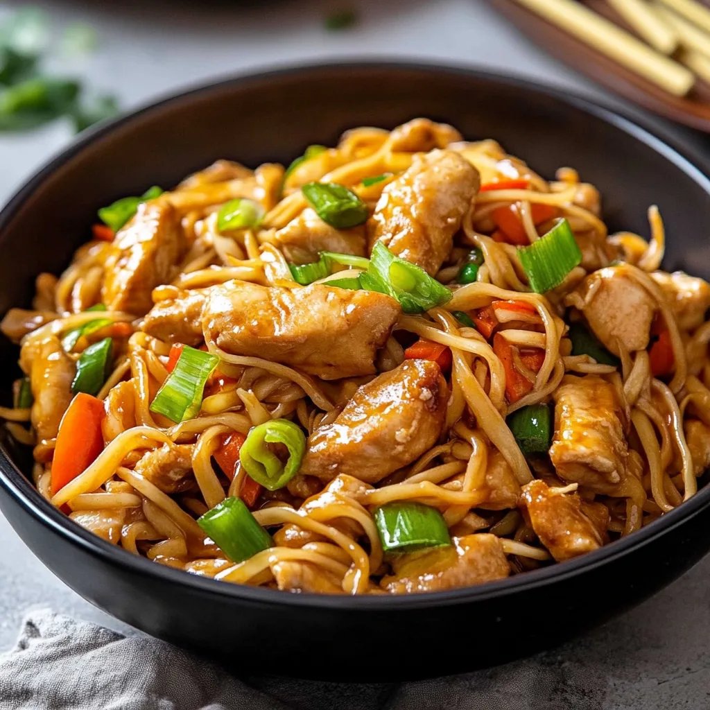 Chicken Chow Mein