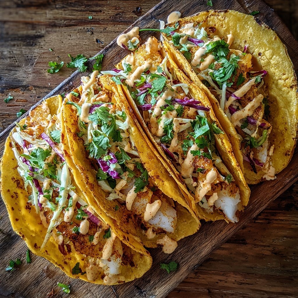 Baked Fish Tacos