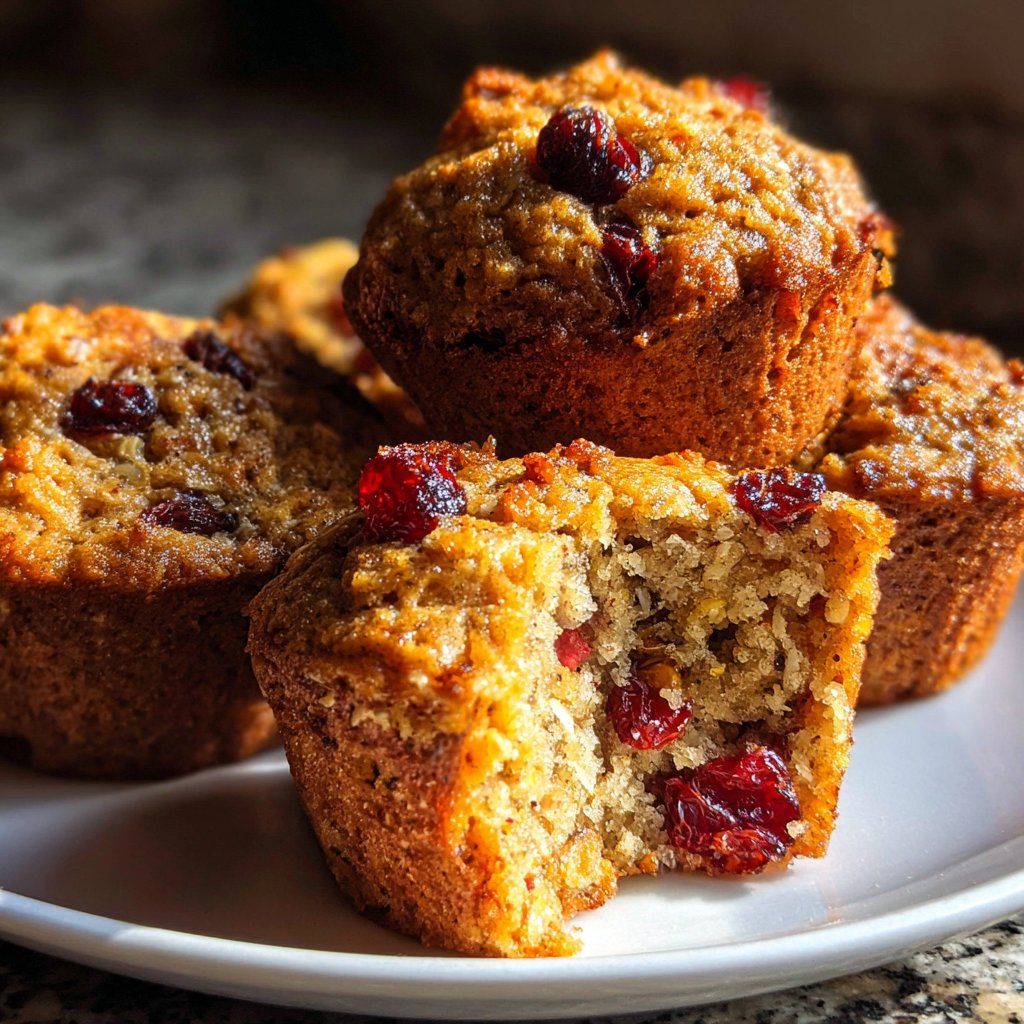 Soft Oatmeal Breakfast Muffins