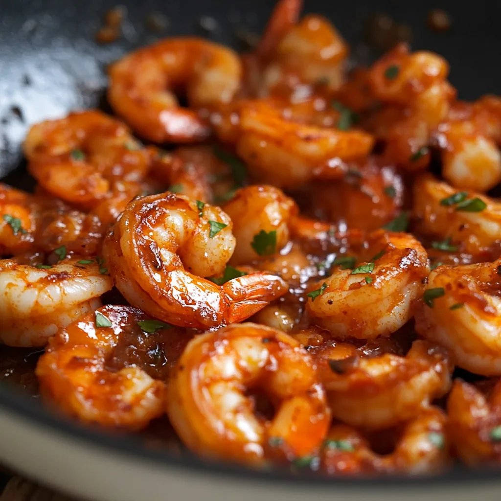 Spicy Garlic Butter Shrimp