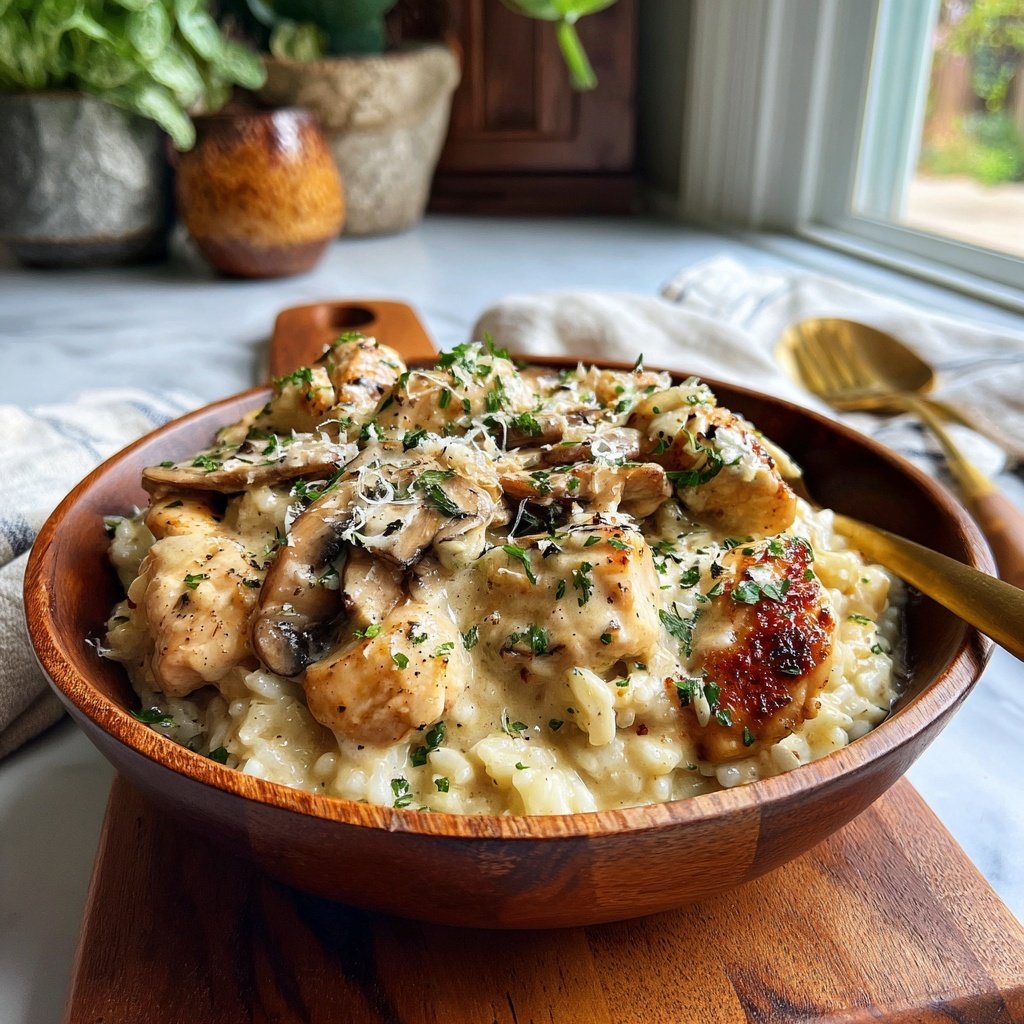 Creamy Parmesan Chicken And Rice