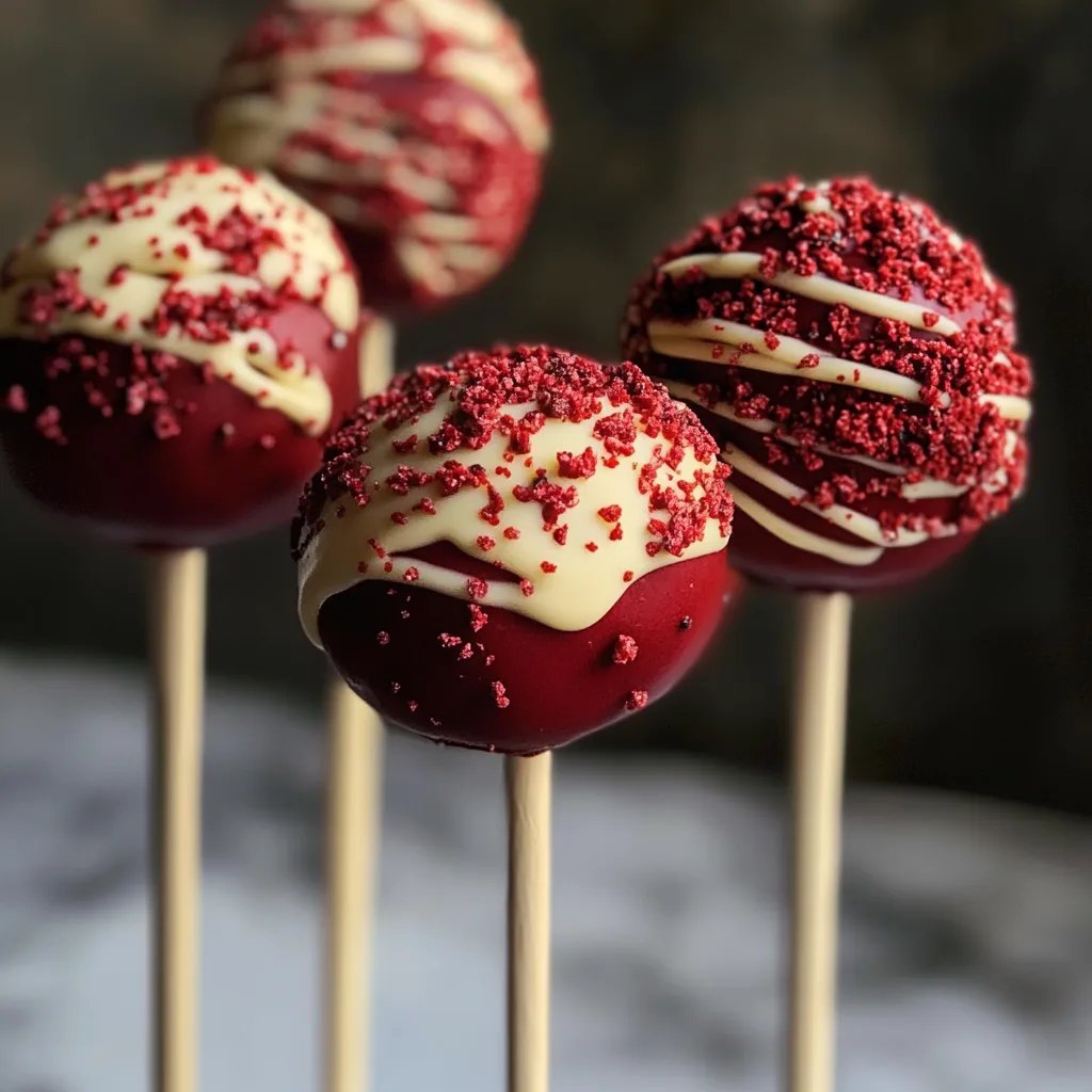 Red Velvet Cake Pops