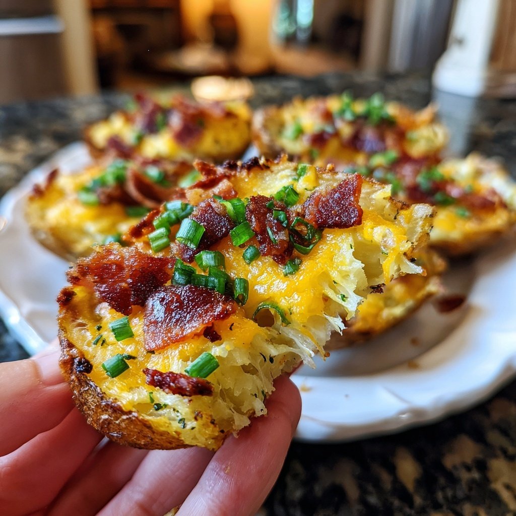 Super Bowl Loaded Potato Skins